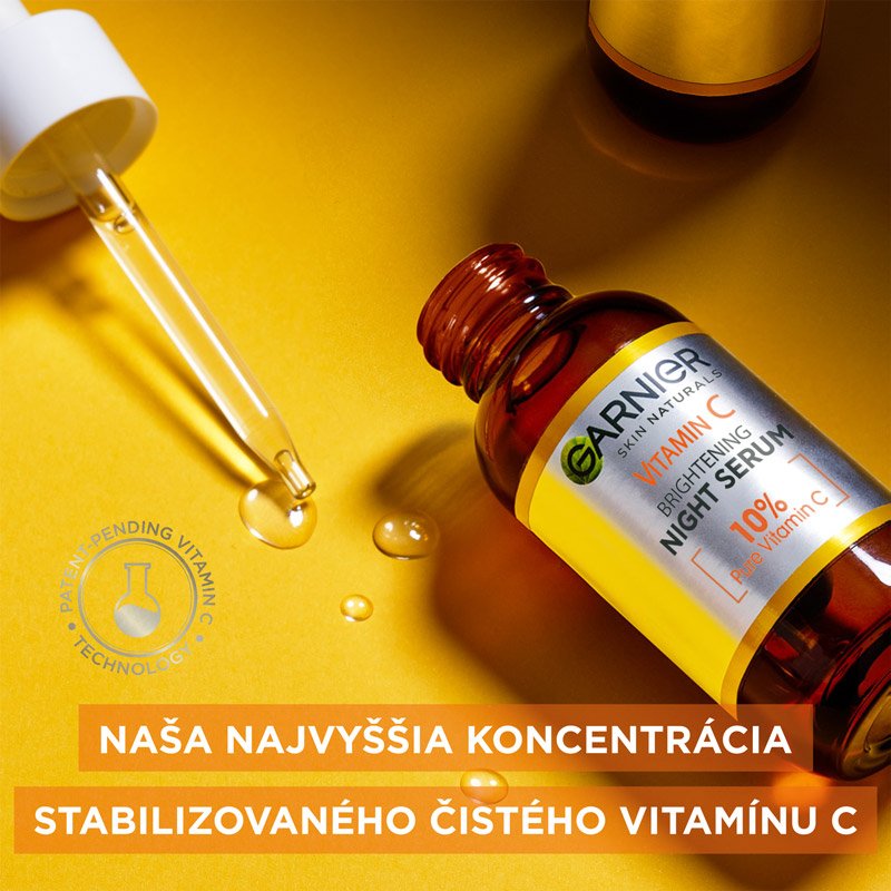 Rozjasňujúce nočné sérum s vitamínom C - 7